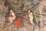 Jorg Ratgeb Scenes from the Life of Prophet Elijah Germany oil painting artist